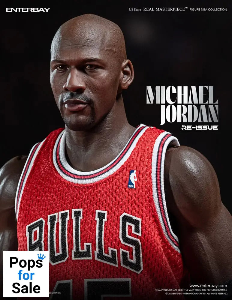 NBA Collection Real Masterpiece Actionfigur 1/6 Michael Jordan I'm Back Edition Limited 30 cm