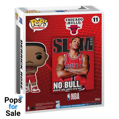 NBA Cover POP! Basketball Vinyl Figure Derrick Rose (SLAM Magazin) 9 cm