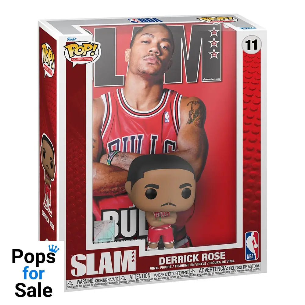 NBA Cover POP! Basketball Vinyl Figure Derrick Rose (SLAM Magazin) 9 cm