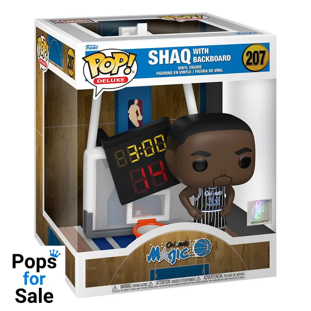 NBA Legends POP! Sports Deluxe Vinyl Figure Shaq w/Backboard 16 cm