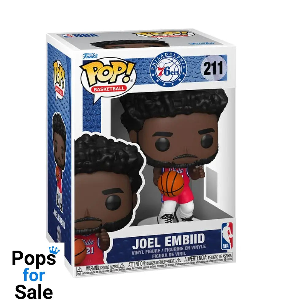 NBA Legends POP! Sports Vinyl Figure 76ers- Joel Embiid 9 cm