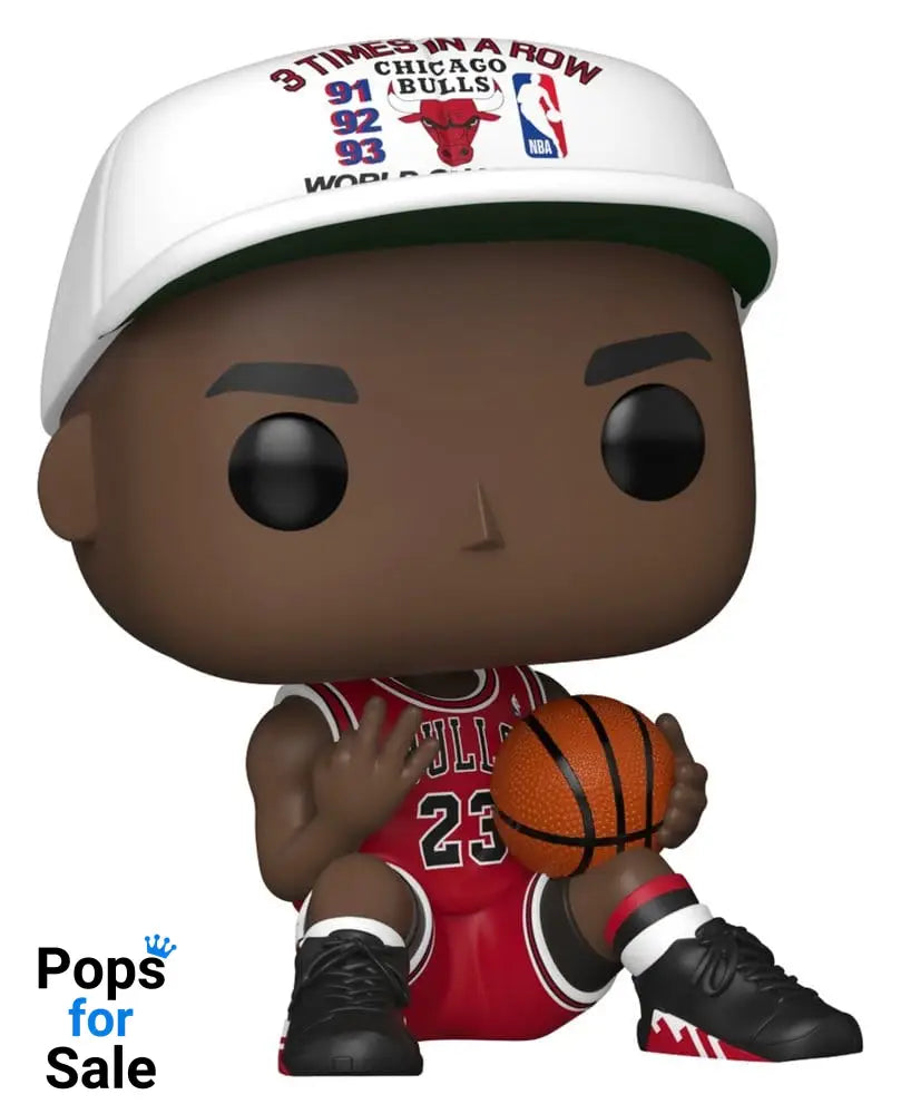 NBA Legends POP! Sports Vinyl Figure Chicago Bulls: Michael Jordan 3 Times in a Row 9 cm