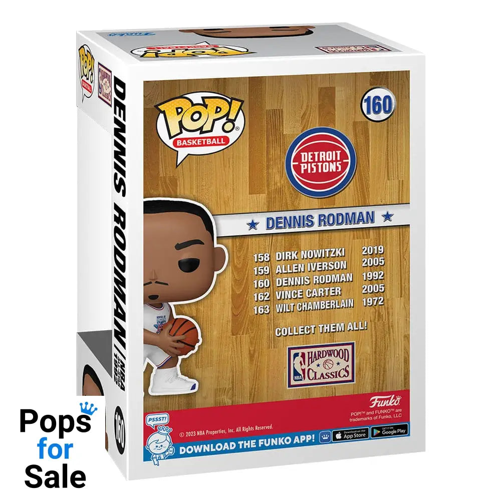 NBA Legends POP! Sports Vinyl Figure Dennis Rodman (1992) 9 cm