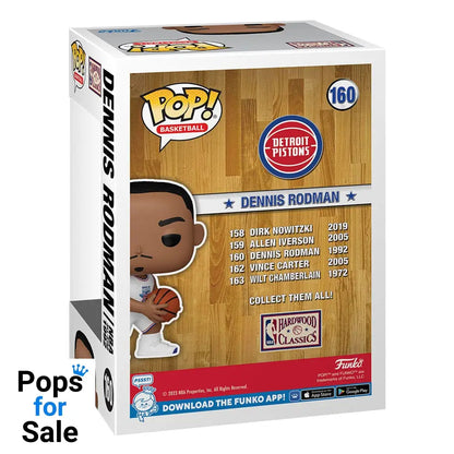 NBA Legends POP! Sports Vinyl Figure Dennis Rodman (1992) 9 cm