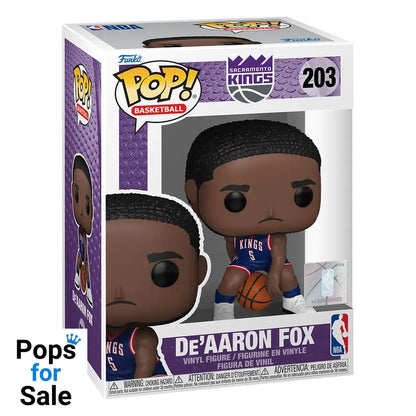 NBA Legends POP! Sports Vinyl Figure Kings- De'Aaron Fox(CE 24) 9 cm