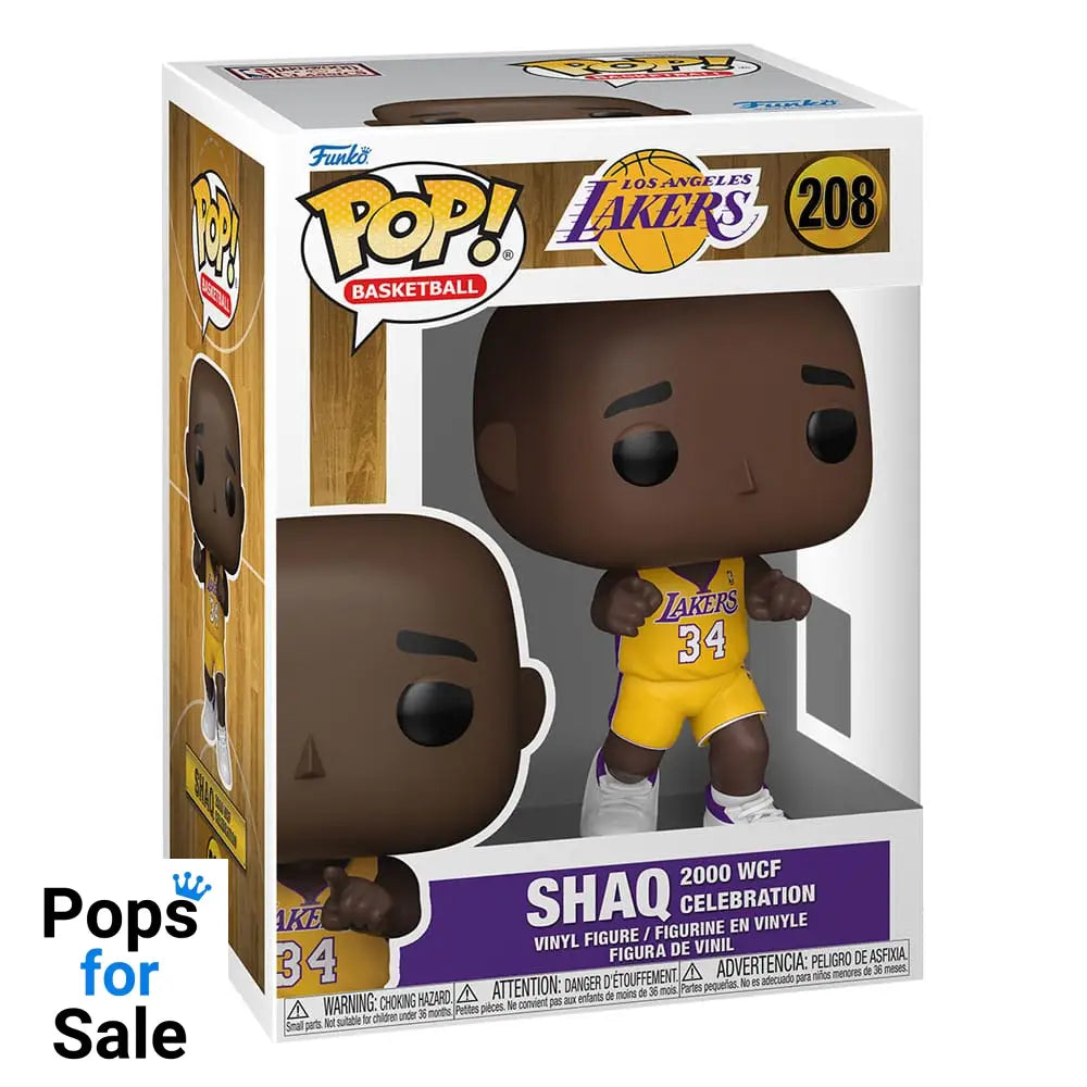 NBA Legends POP! Sports Vinyl Figure Lakers- Shaq('00 WCF Celebration) 9 cm