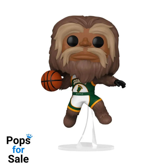 NBA Legends POP! Sports Vinyl Figure Mascots Sonics- Sasquatch 9 cm