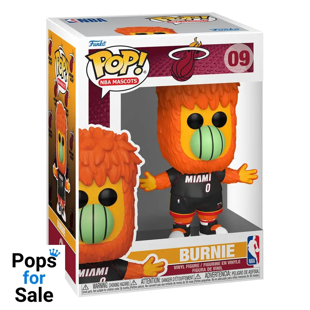 NBA Mascots POP! Sports Vinyl Figure Miami- Burnie 9 cm