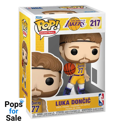 NBA POP! Basketball Vinyl Figure Los Angeles Lakers: Luka Doncic (2025 Icon Edition Uniform) 9 cm