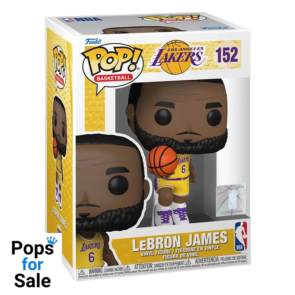 NBA POP! Sports Vinyl Figure LeBron James (Lakers) 9 cm
