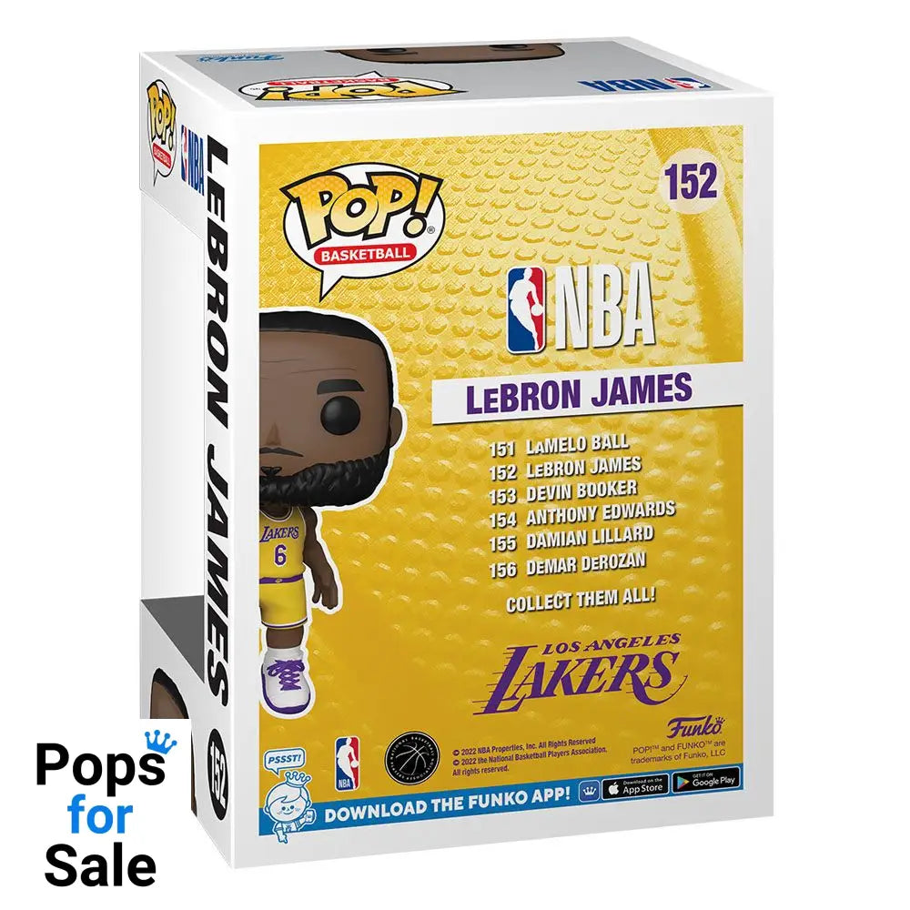NBA POP! Sports Vinyl Figure LeBron James (Lakers) 9 cm