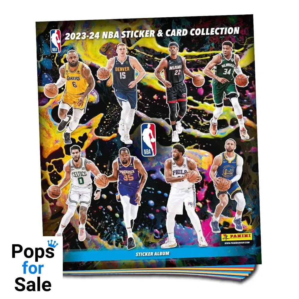 NBA Sticker & Trading Cards Collection 2023-24 Album *English Version*