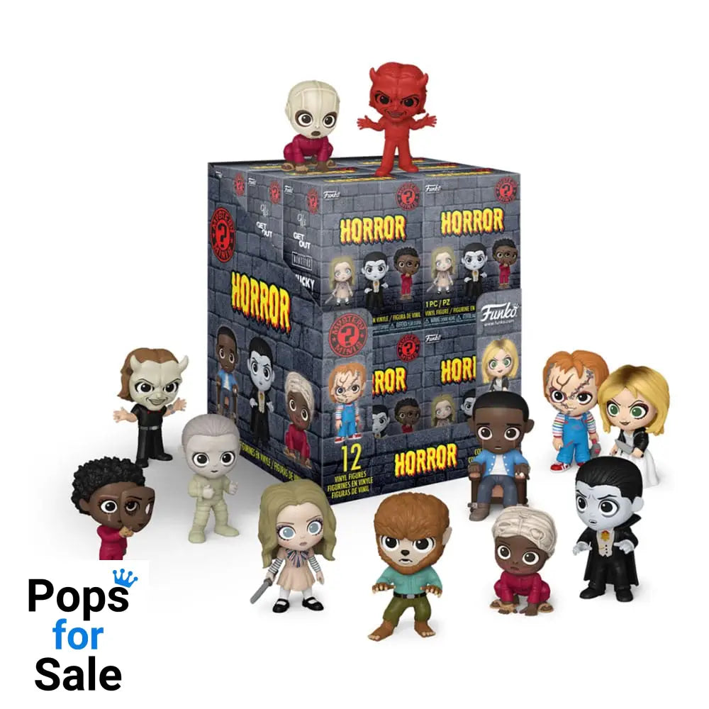 NBCU Mini Figures Horror 5 cm Display (12) Mini-figures