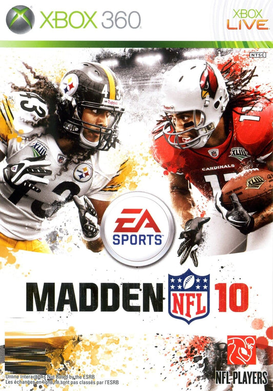 Madden NFL 2010 for Microsoft Xbox 360 - [Just Disc]