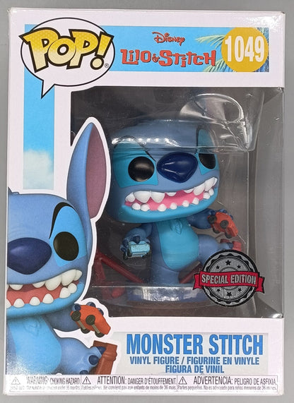 1049 Monster Stitch - Disney Lilo & Stitch - Funko POP - Box Damaged