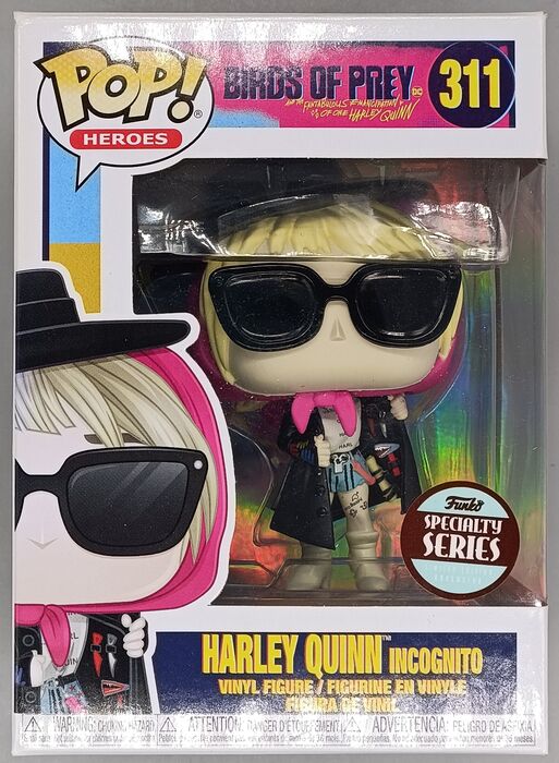 #311 Harley Quinn (Incognito) DC Birds Of Prey - Box Damaged Funko POP