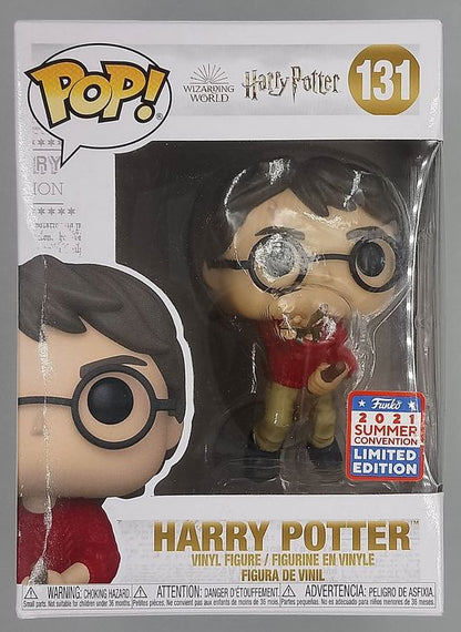 #131 Harry Potter (w/ Winged Key) 2021 Con - Box Damaged Funko POP