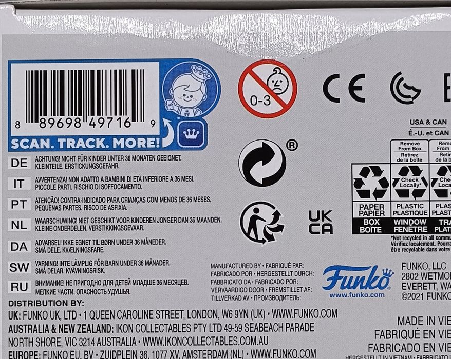 736 Phastos - Marvel Eternals - Damaged Box Funko POP