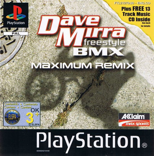 Dave Mirra BMX Maximum Remix (PS)