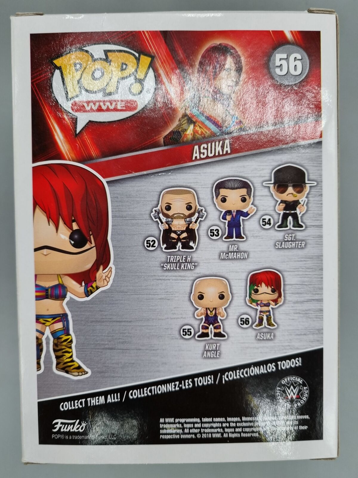 #56 Asuka - WWE - 2018 Con Funko POP