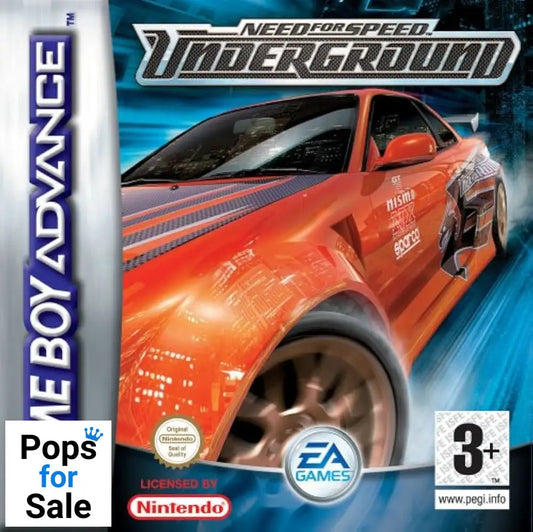Need for Speed Underground for Nintendo GameBoy Advance - [Just Cartridge]