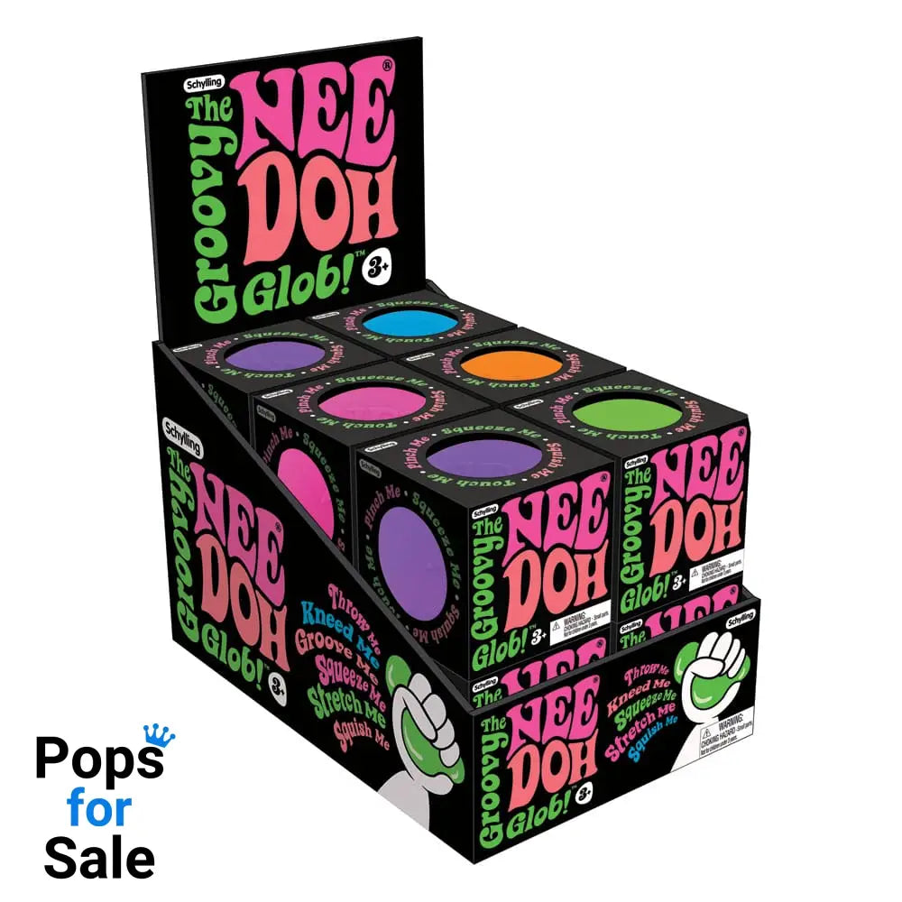 NeeDoh Squeeze Balls 6 cm Classic NeeDoohs Display (12) Gadgets