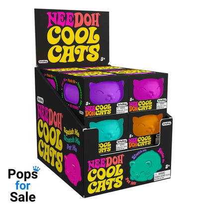 NeeDoh Squeeze Figures 11 cm Cool Cats Display (12)