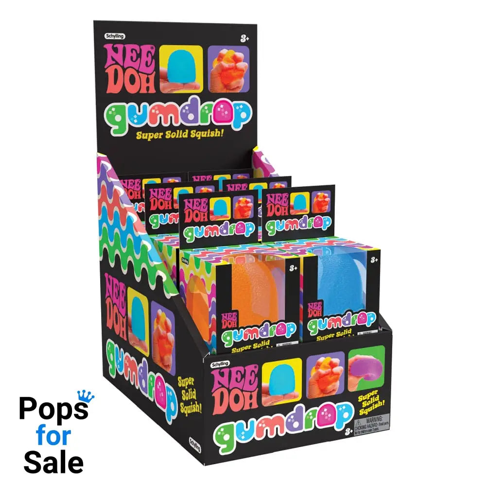 NeeDoh Squeeze Figures Gumdrop Display (6)