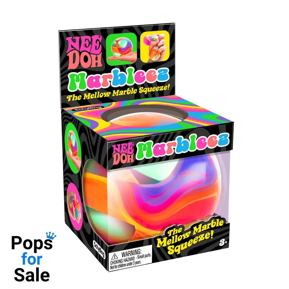 NeeDoh Squeeze Figures Marbleez Ball 7 cm Display (6)