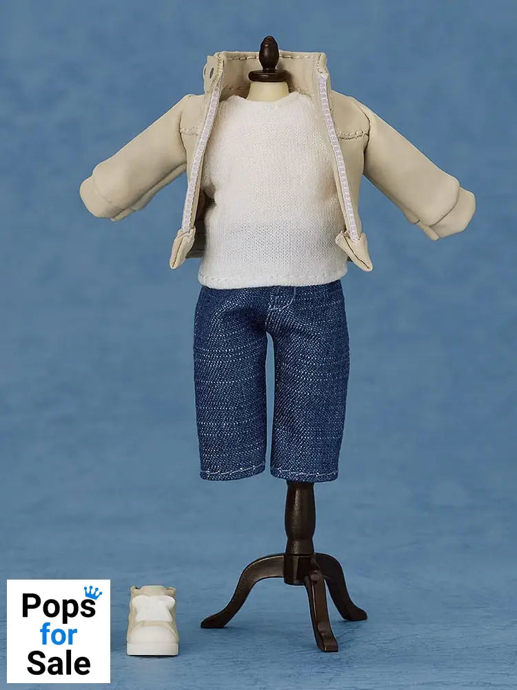 Nendoroid Doll Figures Outfit Set: Leather Jacket (Ivory)