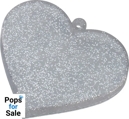 Nendoroid More Heart Base (Silver Glitter) Nendoroid