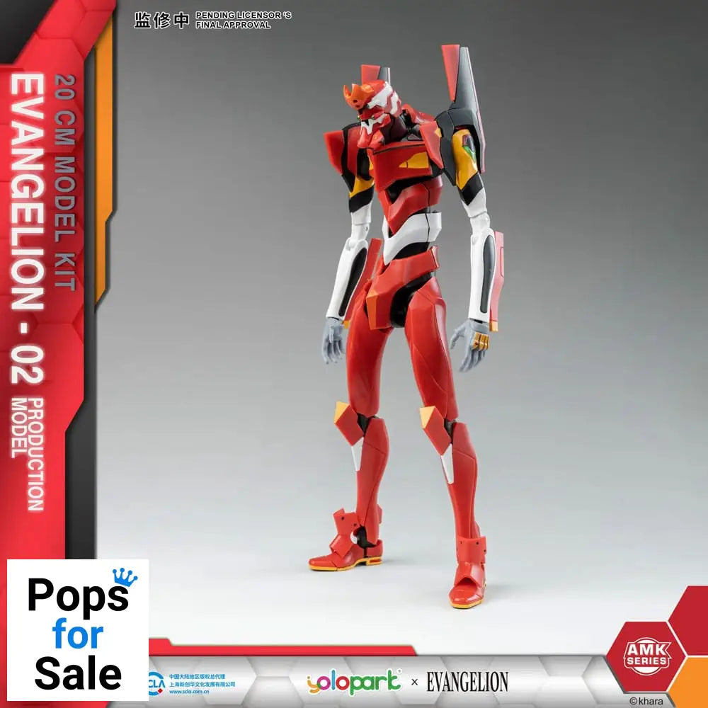Neon Genesis Evangelion AMK Series Plastic Model Kit Eva-02 20 cm Model kits