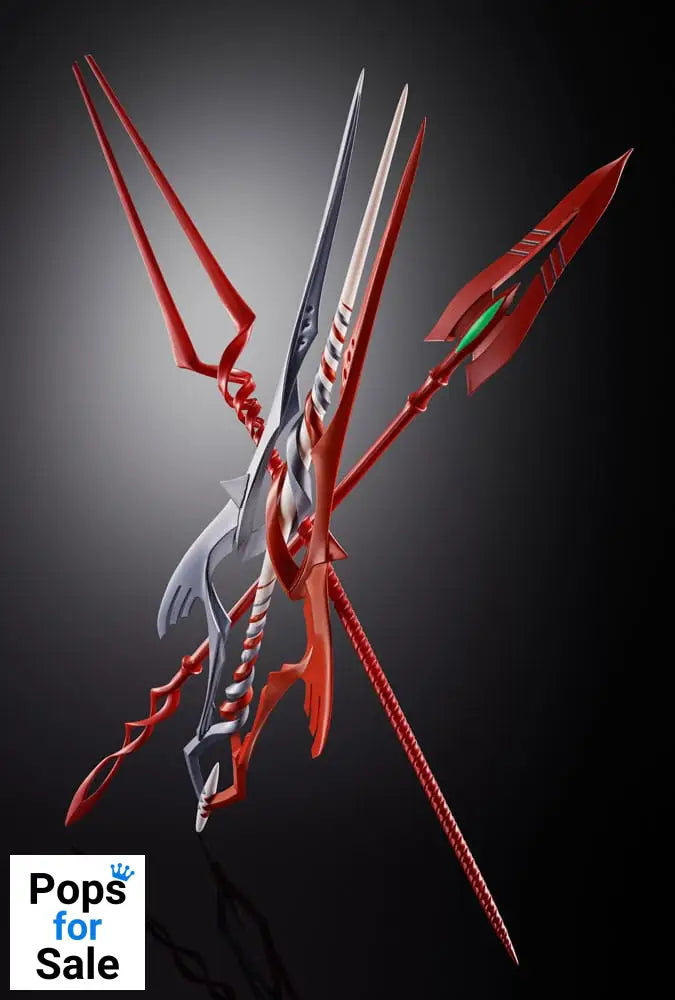 Neon Genesis Evangelion Metal Build Accessory Set 3 Spears Set for Eva 30th with the Spear Another Color