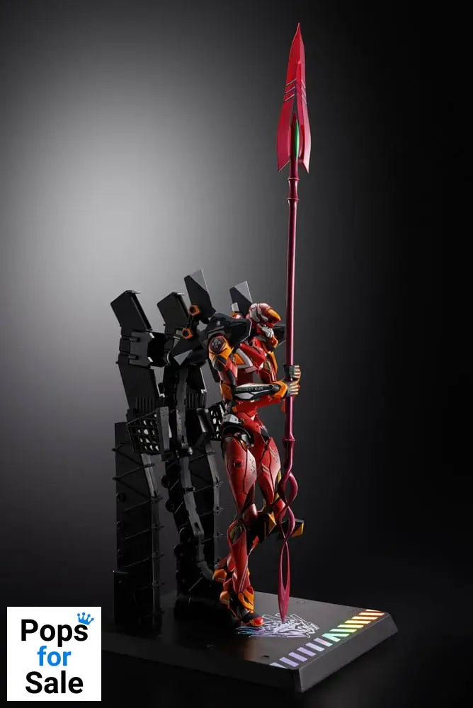 Neon Genesis Evangelion Metal Build Action Figure Eva Production Model-02 30th with the Spear of Cassius 22 cm