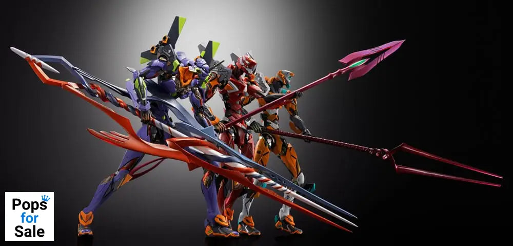 Neon Genesis Evangelion Metal Build Action Figure Eva Production Model-02 30th with the Spear of Cassius 22 cm