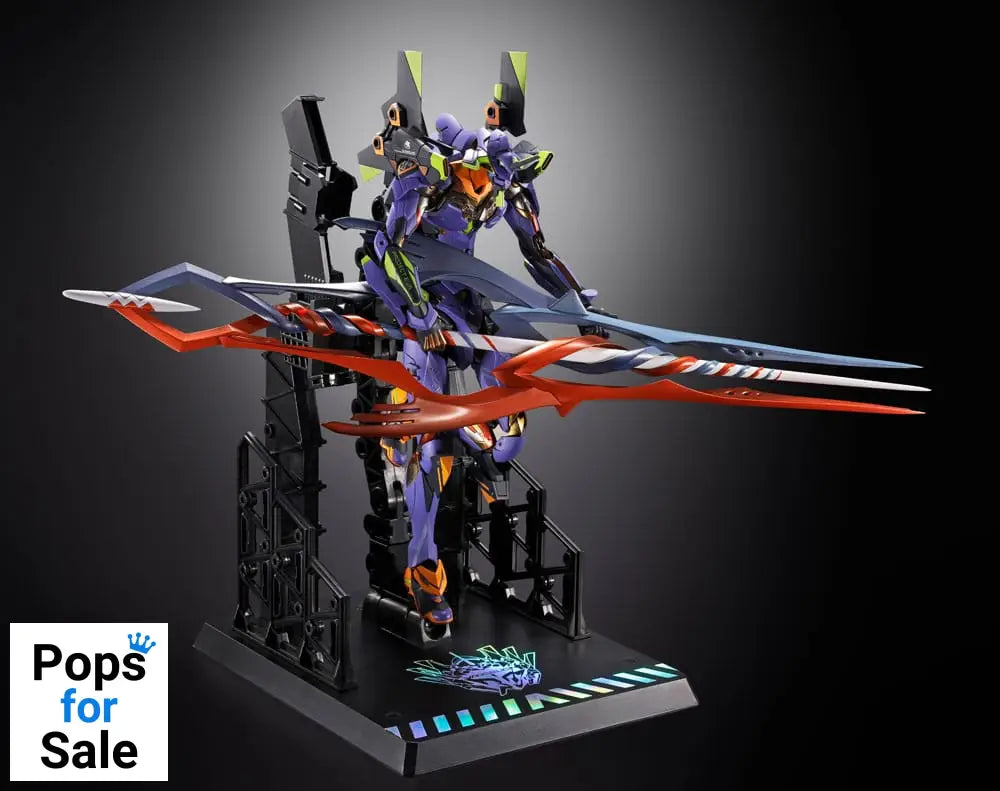 Neon Genesis Evangelion Metal Build Action Figure Eva Test Type-01 30th with the Spear of Gaius 22 cm