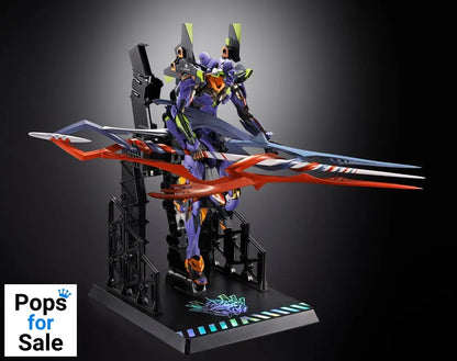 Neon Genesis Evangelion Metal Build Action Figure Eva Test Type-01 30th with the Spear of Gaius 22 cm