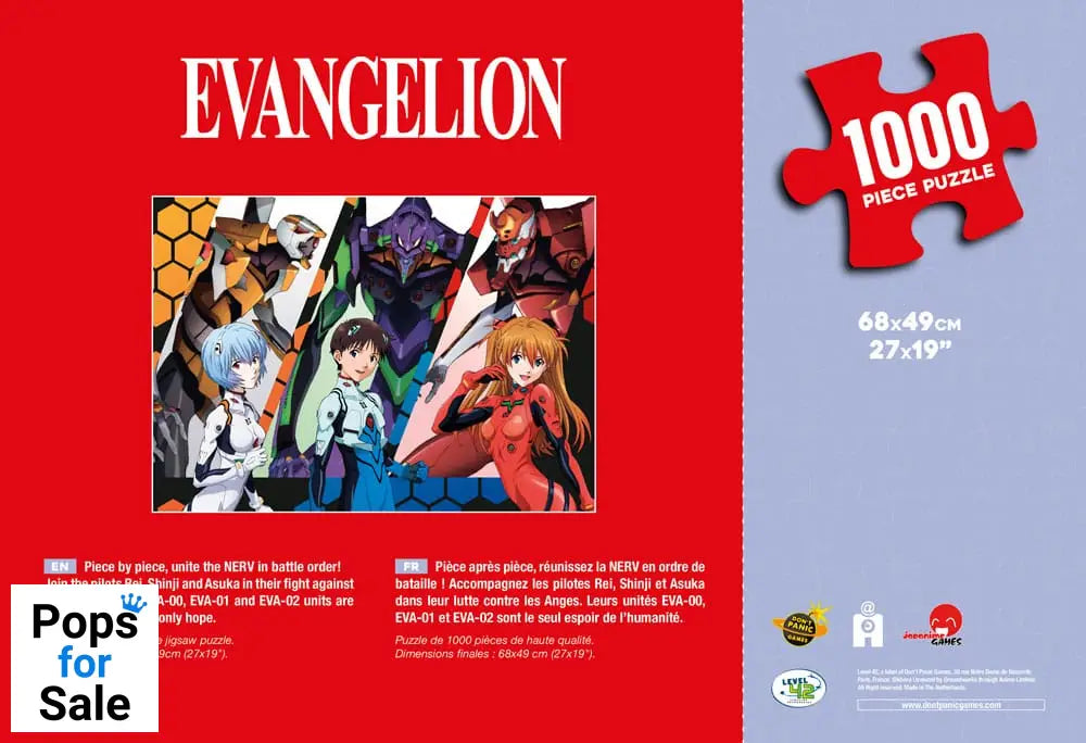 Neon Genesis Evangelion Puzzle Characters (1000 pieces)
