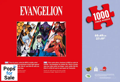 Neon Genesis Evangelion Puzzle Characters (1000 pieces)