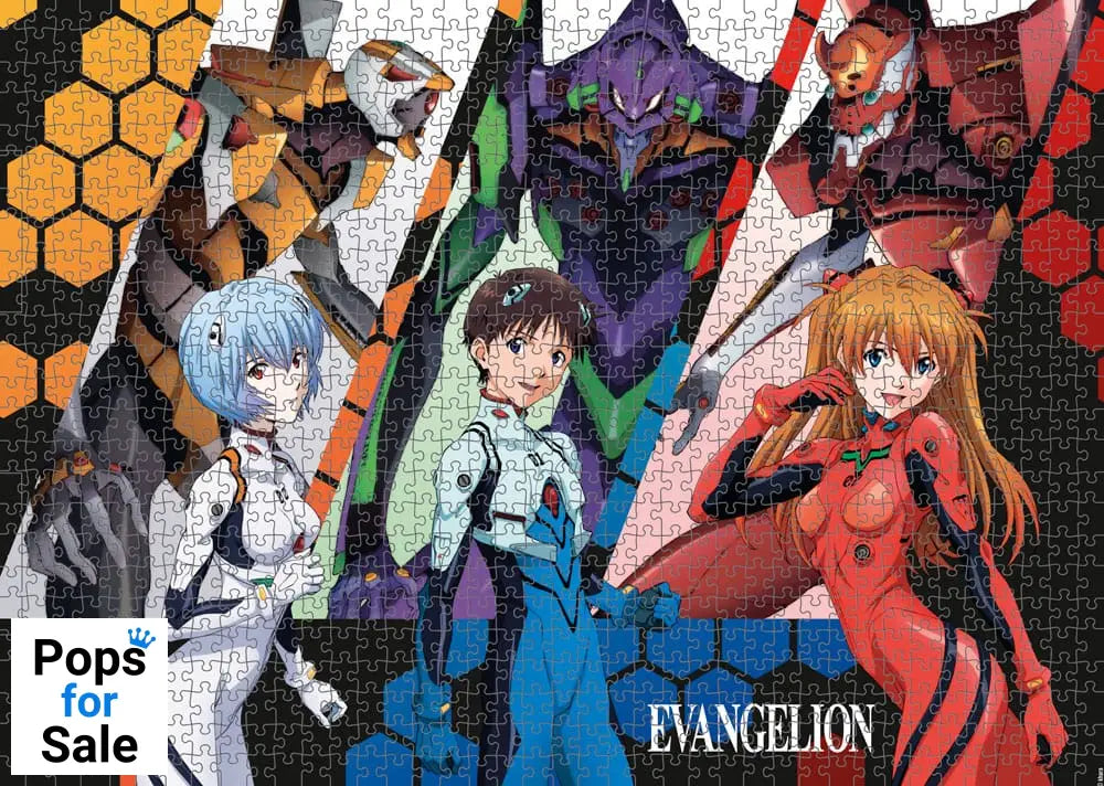 Neon Genesis Evangelion Puzzle Characters (1000 pieces)