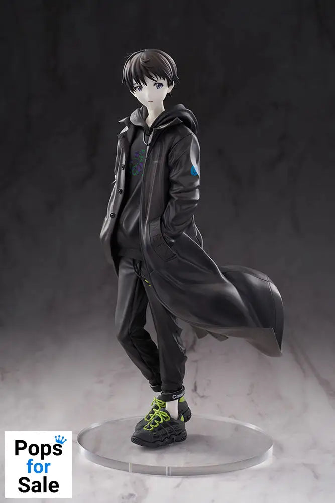 Neon Genesis Evangelion PVC Statue 1/7 Ikari Shinji Ver. Radio Eva Part 2 Original Color 26 cm