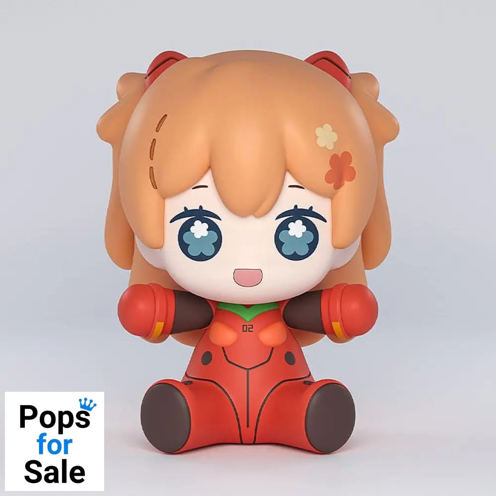 Neon Genesis Evangelion: Rebuild of Evangelion Huggy Good Smile Chibi Figure Asuka Shikinami Langley: Plugsuit Ver. 7 cm