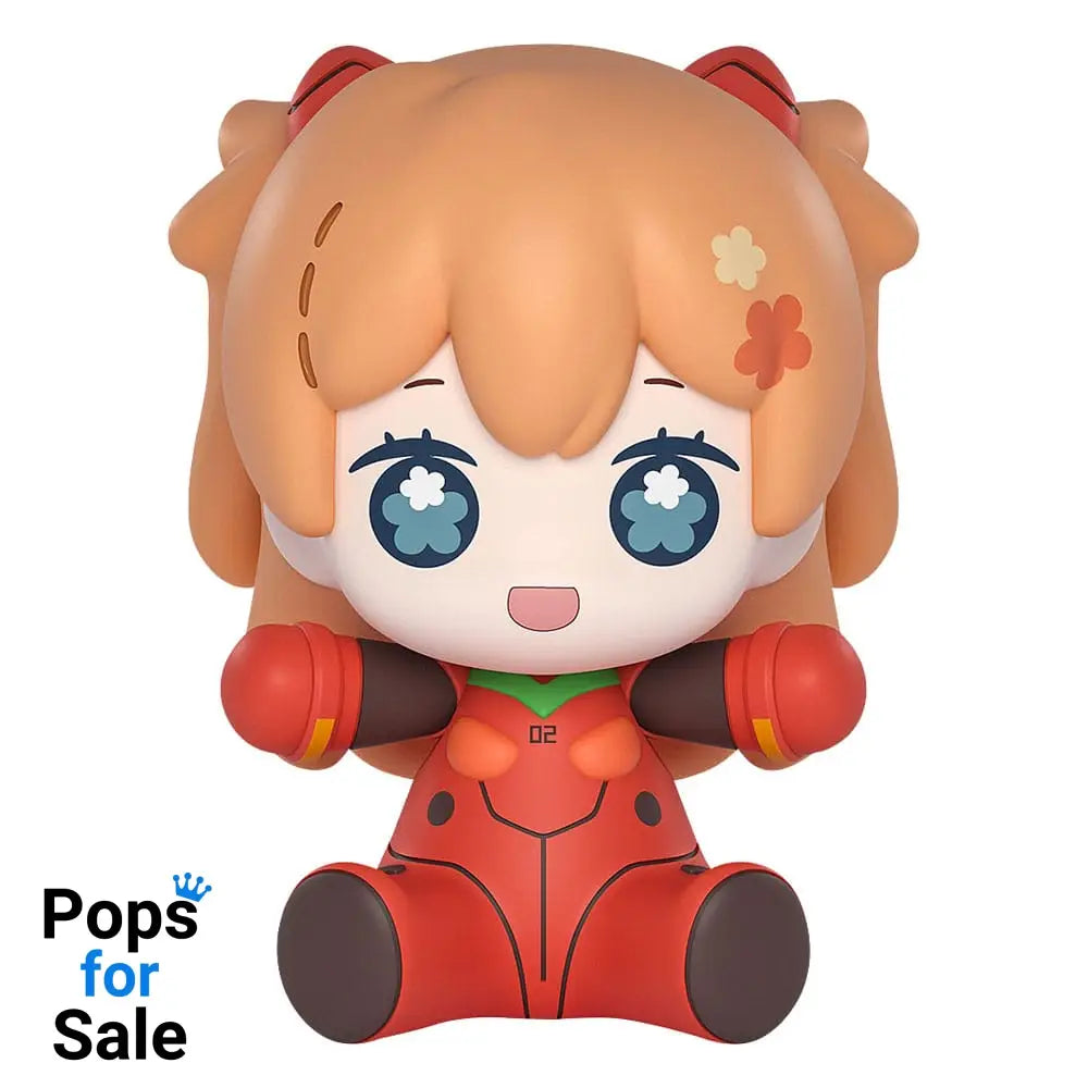 Neon Genesis Evangelion: Rebuild of Evangelion Huggy Good Smile Chibi Figure Asuka Shikinami Langley: Plugsuit Ver. 7 cm