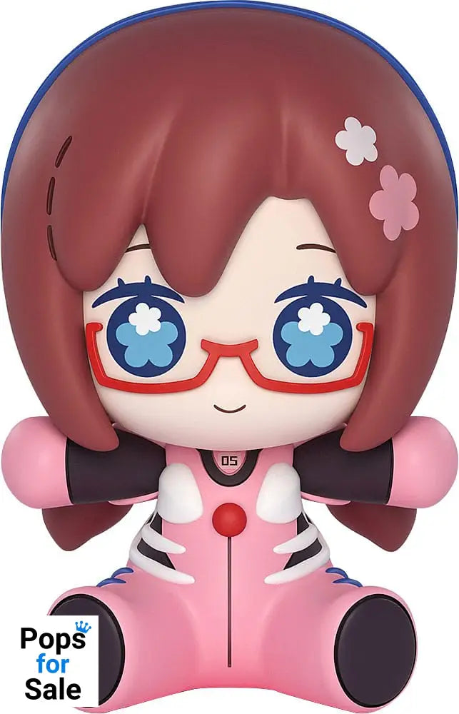 Neon Genesis Evangelion: Rebuild of Evangelion Huggy Good Smile Chibi Figure Mari Illustrious Makinami: Plugsuit Ver. 7 cm
