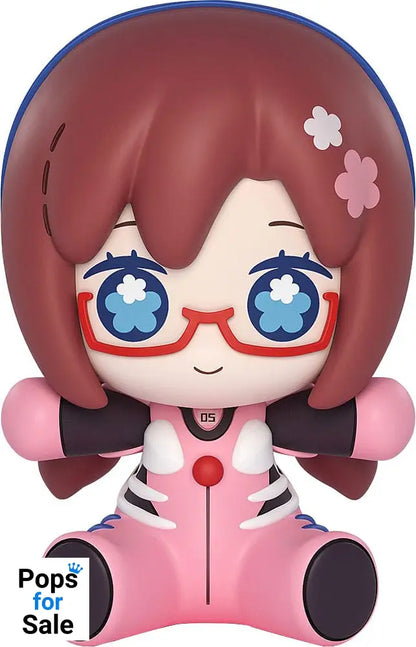 Neon Genesis Evangelion: Rebuild of Evangelion Huggy Good Smile Chibi Figure Mari Illustrious Makinami: Plugsuit Ver. 7 cm
