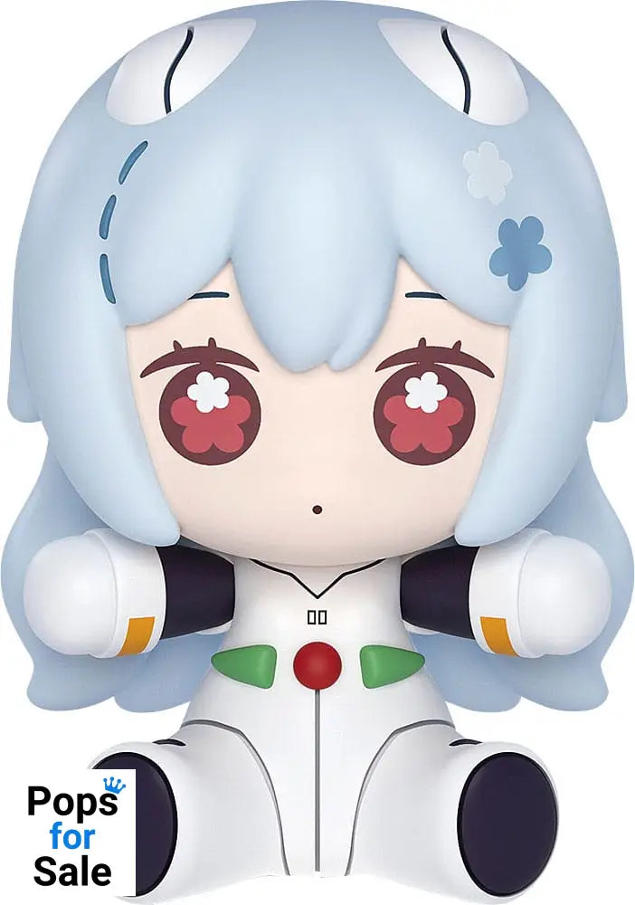 Neon Genesis Evangelion: Rebuild of Evangelion Huggy Good Smile Chibi Figure Rei Ayanami: Long Hair Ver. 7 cm