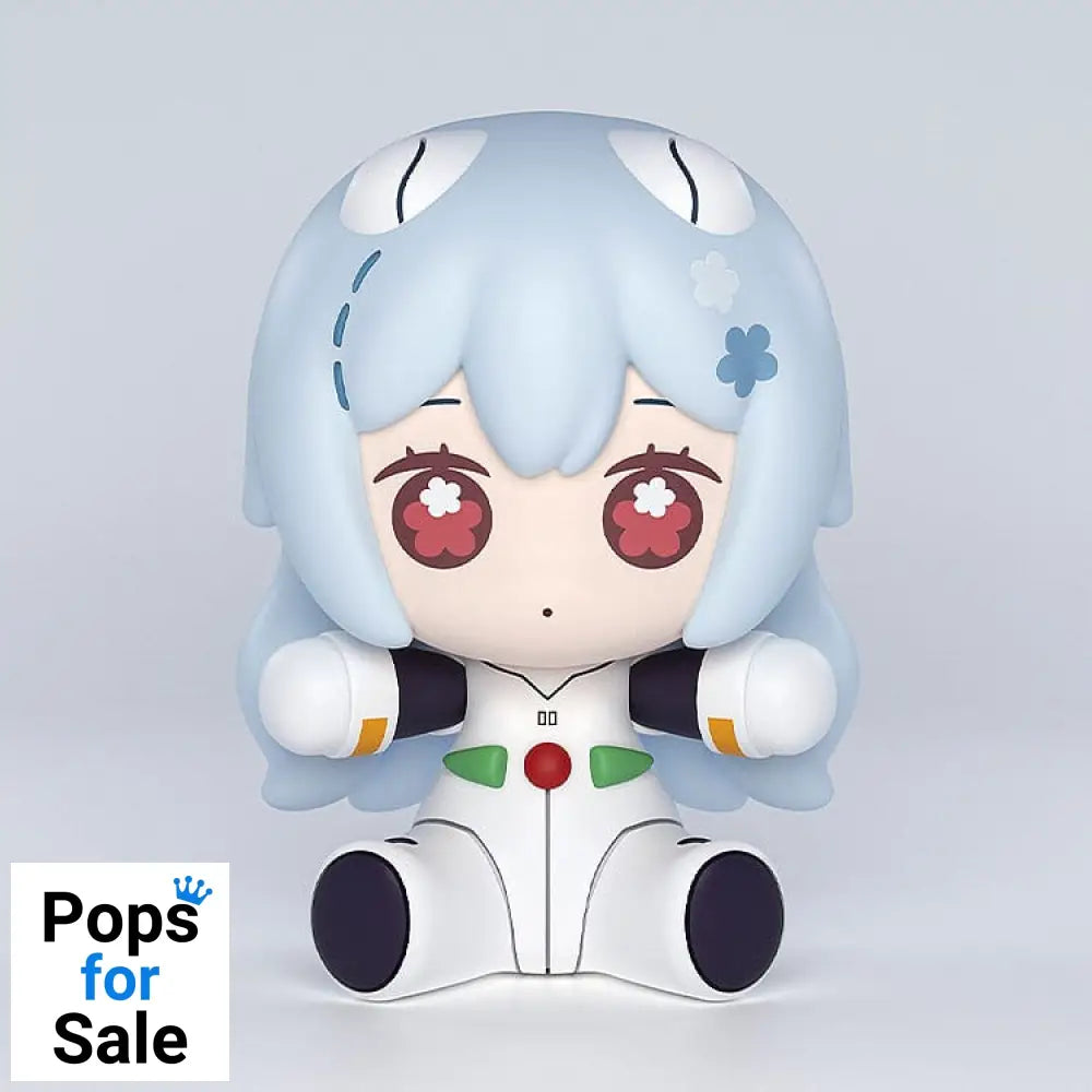 Neon Genesis Evangelion: Rebuild of Evangelion Huggy Good Smile Chibi Figure Rei Ayanami: Long Hair Ver. 7 cm