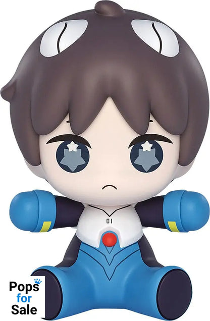 Neon Genesis Evangelion: Rebuild of Evangelion Huggy Good Smile Chibi Figure Shinji Ikari: Plugsuit Ver. 7 cm