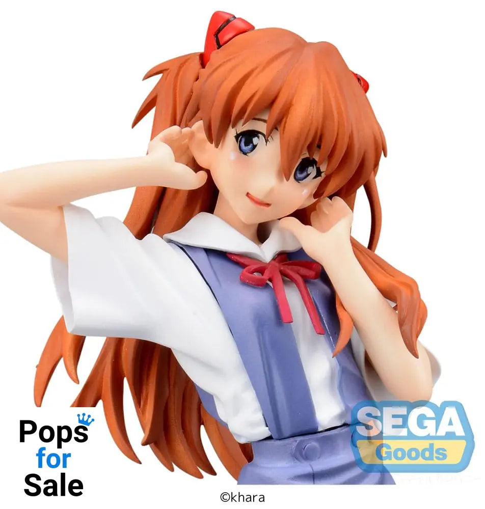 Neon Genesis Evangelion XStellar PVC Statue Asuka Uniform Ver. 21 cm