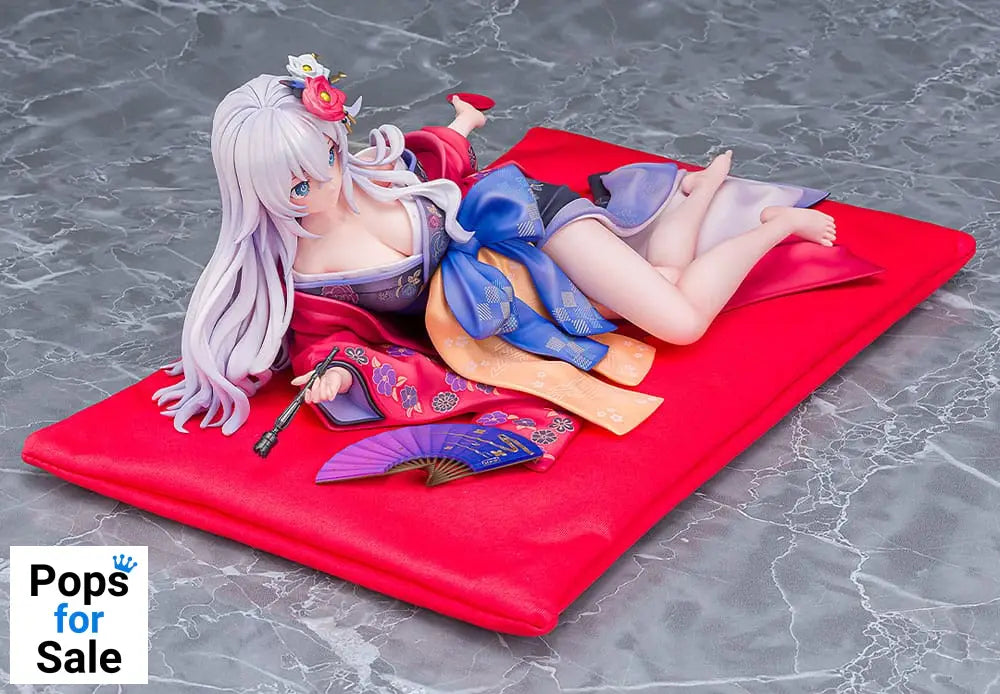 Neptunia x Senran Kagura Statue 1/7 Black Heart Kimono Ver. 10 cm